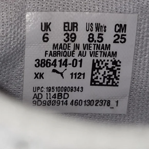 PUMA Pacer Future Bleached Sneaker Trainer Womens Size 8.5 - Picture 5 of 5